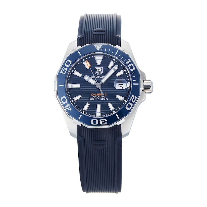 Tag Heuer Aquaracer Blue Dial Watch for Men - WAY211C.FT6155