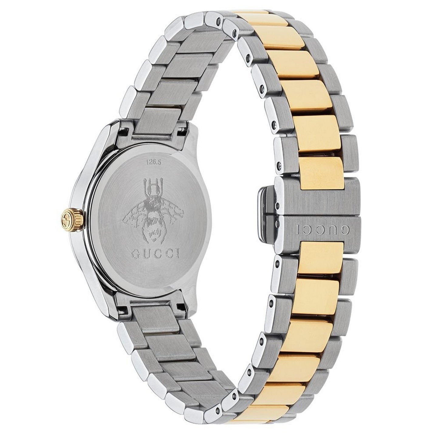 Timeless Elegance: Gucci G-Timeless Mystic Cat Two-Tone Ladies Watch