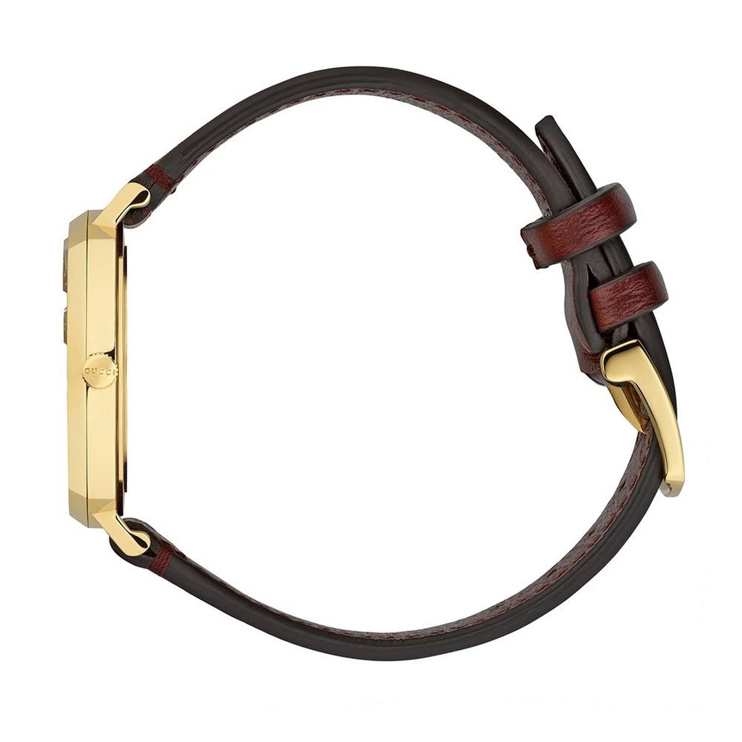 Elegant Gucci Unisex Grip Gold PVD Analog Watch