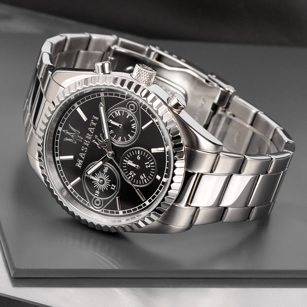 Maserati R8853100014 Chronograph Black Dial Men's Watch