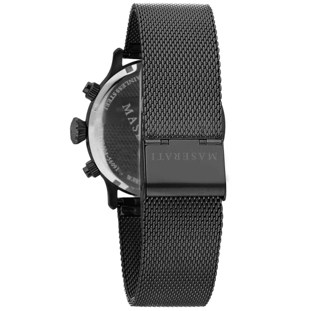 Maserati R8873618006 Epoca Chronograph Black Dial Men's Watch