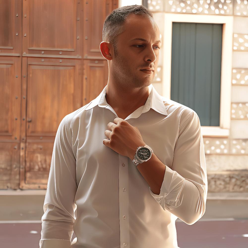 Maserati R8873621017 Successo Chronograph Green Dial Men's Watch