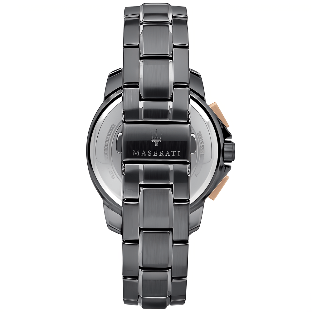 Maserati R8873645001 Successo Chronograph Black Dial Men's Watch