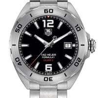 Tag Heuer Formula 1 Automatic Black Dial Silver Steel Strap Watch for Men - WAZ2113.BA0875