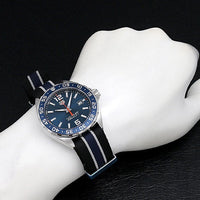 Tag Heuer Formula 1 Quartz Blue Dial Two Tone NATO Strap Watch for Men - WAZ1010.FC8197