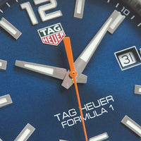 Tag Heuer Formula 1 Quartz Blue Dial Two Tone NATO Strap Watch for Men - WAZ1010.FC8197