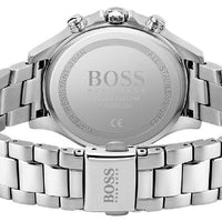 Hugo Boss Women's 1502593 Pandora Silver-Tone Stainless Steel Watch with Black Dial