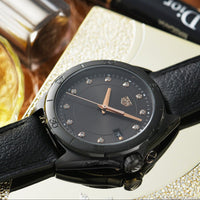 Tag Heuer Formula 1 Quartz Diamonds Black Dial Black Leather Strap Watch for Women - WBJ1317.FC8230