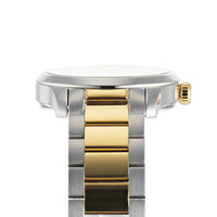 Elegant Gucci G-Timeless Stainless Steel & Yellow Gold Ladies' Watch