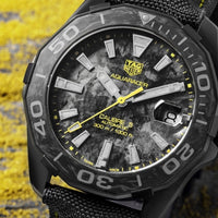 Tag Heuer Aquaracer Carbon Dial Watch for Men - WBD218B.FC6446