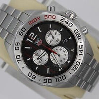 Tag Heuer Formula 1 Chronograph Grey Dial Silver Steel Strap Watch for Men - CAZ1114.BA0877