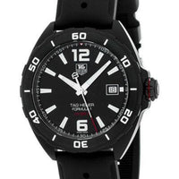 Tag Heuer Formula 1 Automatic Black Dial Black Rubber Strap Watch for Men - WAZ2115.FT8023