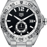 Tag Heuer Formula 1 Automatic Black Dial Silver Steel Strap Watch for Men - WAZ2012.BA0842