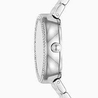 Emporio Armani Rosa Quartz Mother of Pearl Dial Silver Steel Strap Watch For Women - AR11461