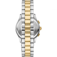 Emporio Armani Paolo Chronograph Grey Dial Two Tone Steel Strap Watch For Men - AR11527