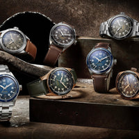 Tag Heuer Autavia Isograph Grey Dial Calfskin Brown Leather Strap Watch for Men - WBE5111.FC8267