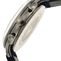 Emporio Armani Aviator Quartz Grey Dial Blue Fabric Strap Watch For Men - AR11144