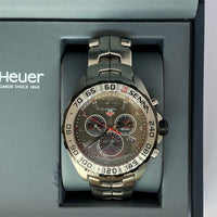 Tag Heuer Formula 1 Special Edition Chronograph Grey Dial Silver Steel Strap Watch for Men - CAZ1012.BA0883