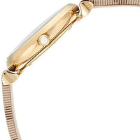 Emporio Armani Gianni T Bar Analog Silver Dial Beige Leather Strap Watch For Women - AR11127