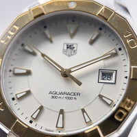 Tag Heuer Aquaracer White Dial Watch for Men - WAY1120.BB0930