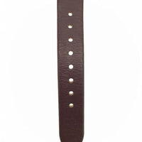 Emporio Armani Quartz Grey Dial Brown Leather Strap Watch For Women - AR11172