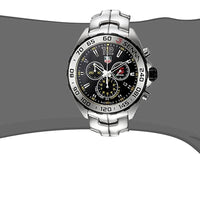Tag Heuer Formula 1 Senna Limited Edition Chronograph Black Dial Silver Steel Strap Watch for Men - CAZ1013.BA0883