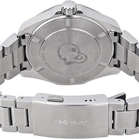 Tag Heuer Aquaracer GMT Caliber 7 Pepsi Black Dial Silver Steel Strap Watch for Men - WAY201F.BA0927