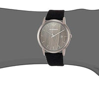 Emporio Armani Luigi Analog Brown Dial Black Leather Strap Watch For Men - AR11156
