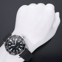Tag Heuer Aquaracer Quartz Black Dial Black Rubber Strap Watch for Men -  WAY101A.FT6141