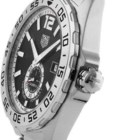 Tag Heuer Formula 1 Automatic Black Dial Silver Steel Strap Watch for Men - WAZ2012.BA0842