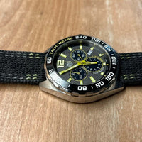 Tag Heuer Formula 1 Chronograph Grey Dial Black Nylon Strap Watch for Men - CAZ101AG.FC8304