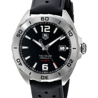 Tag Heuer Formula 1 Automatic Black Dial Black Rubber Strap Watch for Men - WAZ2113.FT8023