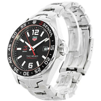Tag Heuer Formula 1 Senna Limited Edition Black Dial Silver Steel Strap Watch for Men - WAZ1012.BA0883