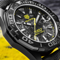 Tag Heuer Aquaracer Carbon Dial Watch for Men - WBD218B.FC6446