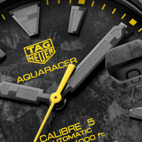 Tag Heuer Aquaracer Carbon Dial Watch for Men - WBD218B.FC6446