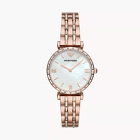 Emporio Armani Men's AR11294 Rose Gold-Tone Stainless Steel Chronograph Watch