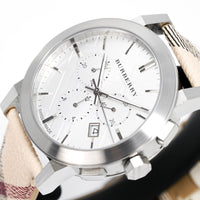 Burberry Men's Watch Chronograph The City 42mm Nova Check BU9360