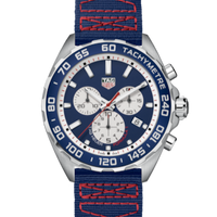 Tag Heuer Formula 1 Redbull Edition Chronograph Blue Dial Blue NATO Strap Watch for Men - CAZ1018.FC8213