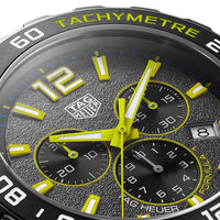 Tag Heuer Formula 1 Chronograph Grey Dial Silver Steel Strap Watch for Men - CAZ101AG.BA0842