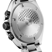 Tag Heuer Formula 1 Chronograph Ceramic Black Dial Silver Steel Strap Watch for Men - CAZ101AH.BA0842