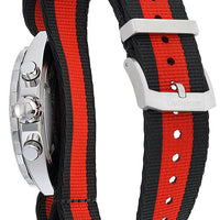 Tag Heuer Formula 1 McLaren Limited Edition Chronograph Black Dial Two Tone NATO Strap Watch for Men - CAZ1112.FC8188