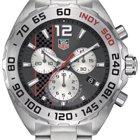 Tag Heuer Formula 1 Chronograph Grey Dial Silver Steel Strap Watch for Men - CAZ1114.BA0877
