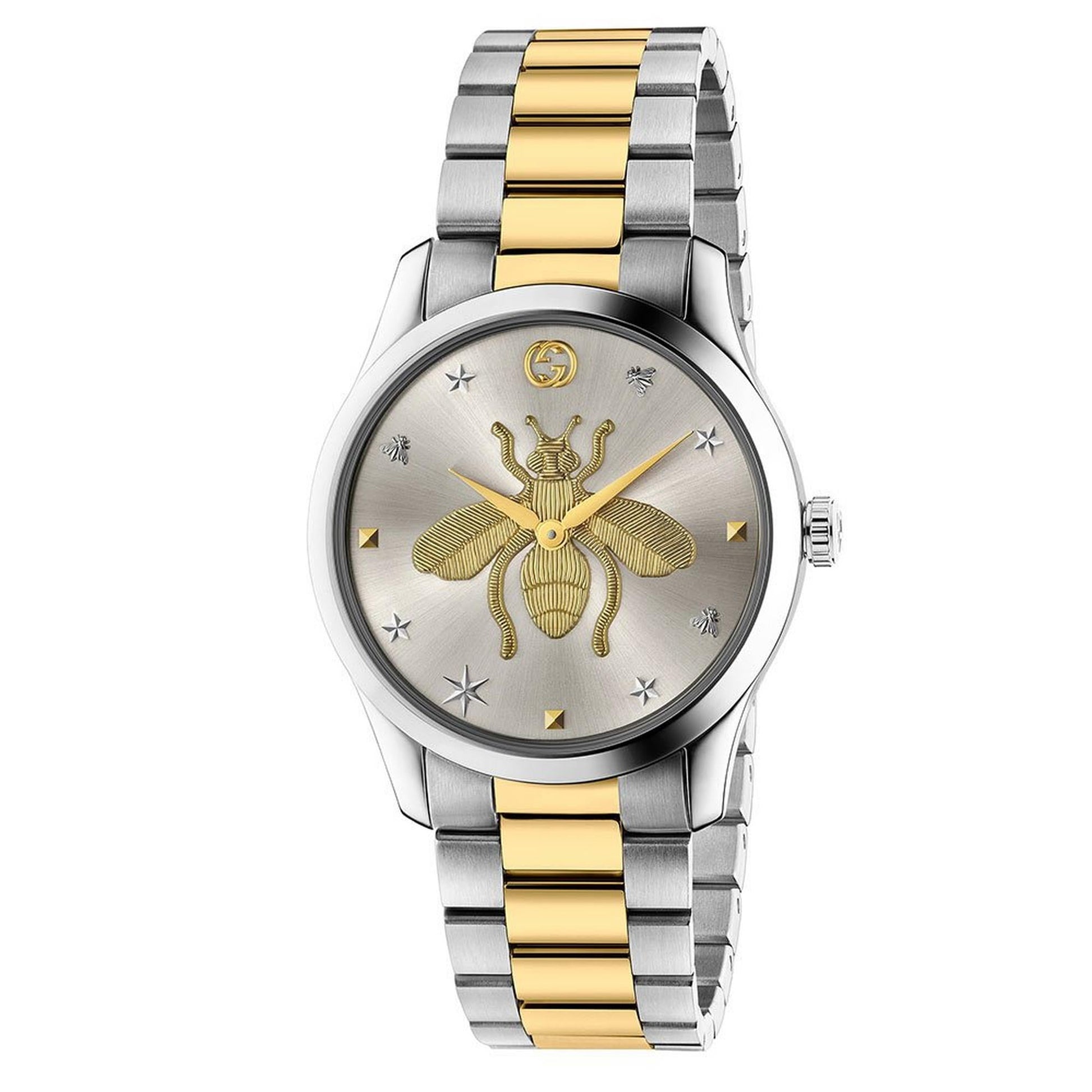 Gucci G-Timeless Two-Tone Stainless Steel Watch YA1264131