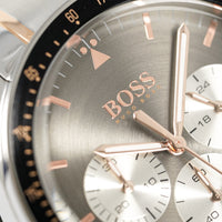 Hugo Boss Men's Watch Chronograph Trophy Grey HB1513634