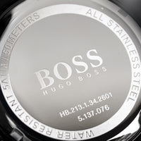 Hugo Boss Men's Watch Chronograph Ikon Black PVD HB1512961