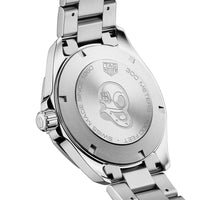 Tag Heuer Aquaracer Black Dial Silver Steel Strap Watch for Men - WAY111A.BA0928