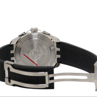 Tag Heuer Aquaracer Chronograph White Dial Black Rubber Strap Watch for Men - CAY1111.FT6041