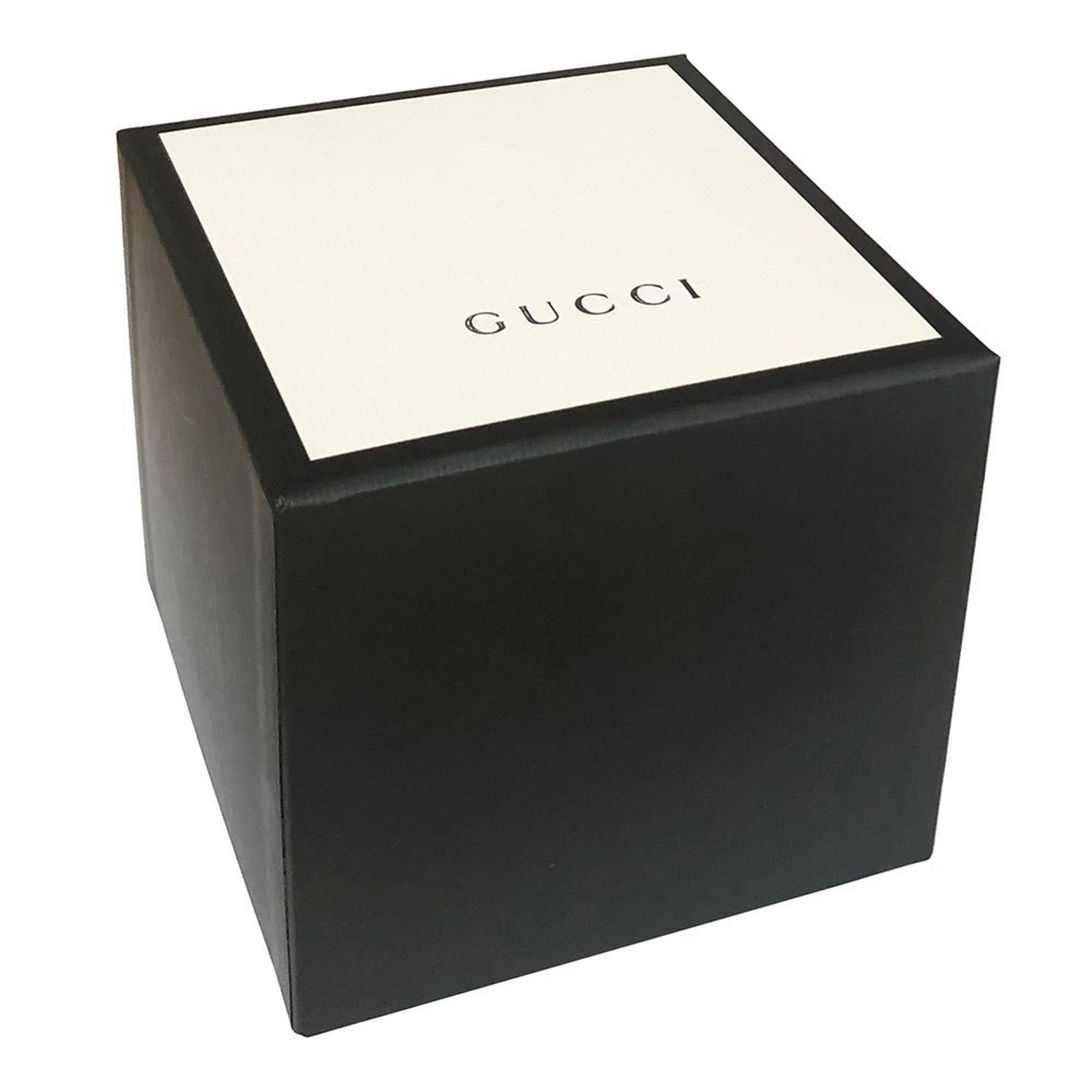 Gucci G-Timeless Classic Black Dial Stainless Steel Watch
