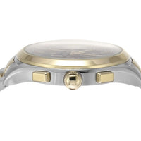 Emporio Armani Paolo Chronograph Grey Dial Two Tone Steel Strap Watch For Men - AR11527
