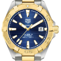 Tag Heuer Aquaracer Calibre 5 Blue Dial Two Tone Steel Strap Watch for Women - WBD2120.BB0930